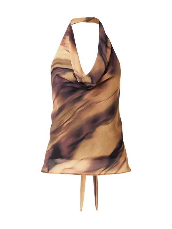 TOPSHOP TOPSHOP Top  bež / čokolada