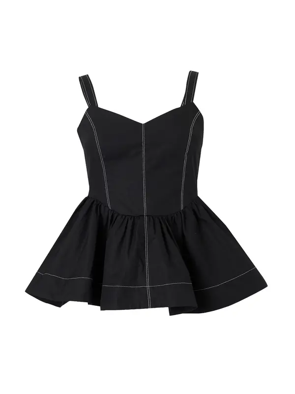 TOPSHOP TOPSHOP Top 'MIRANDA'  črna