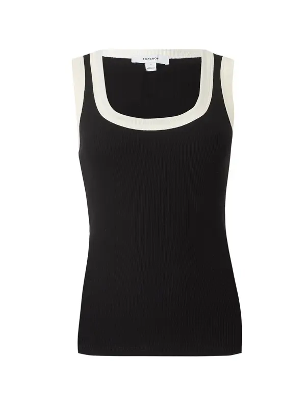 TOPSHOP TOPSHOP Top 'RAJA'  črna / bela
