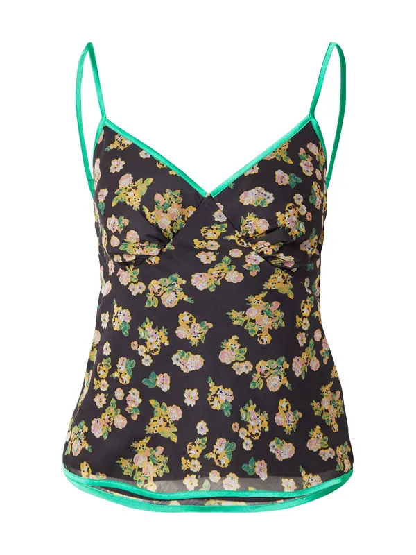 TOPSHOP TOPSHOP Top  rumena / majnica / črna / bela