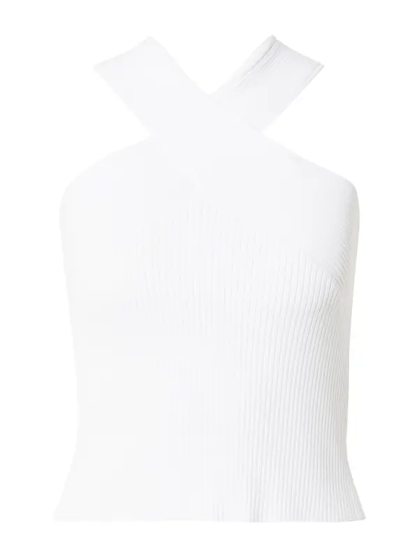 TOPSHOP TOPSHOP Top z naramnicami  slonovina