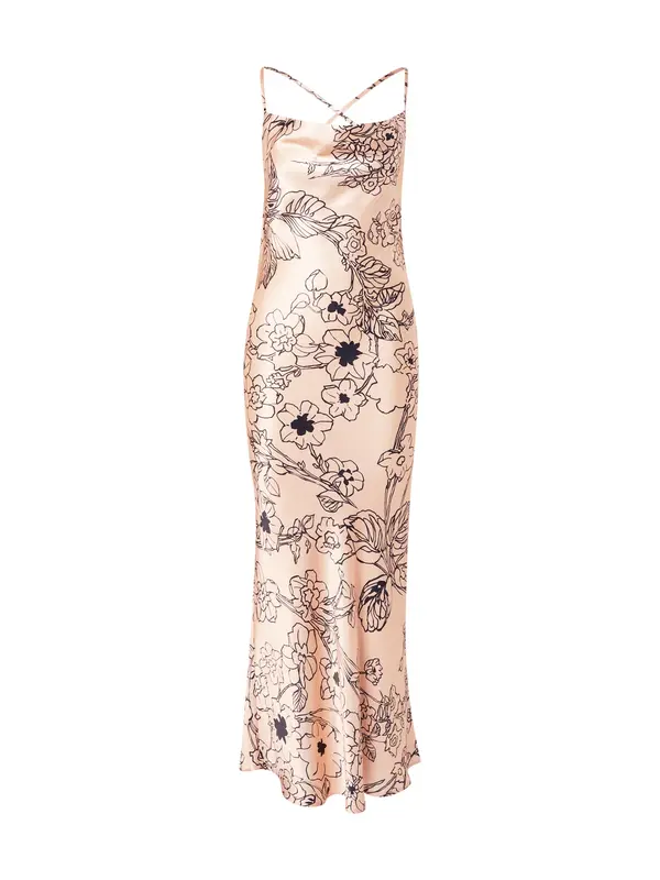 TOPSHOP TOPSHOP Večerna obleka  puder / črna