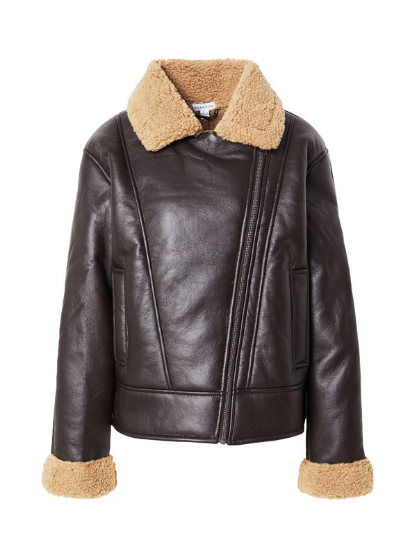 TOPSHOP TOPSHOP Zimska jakna  temno rjava