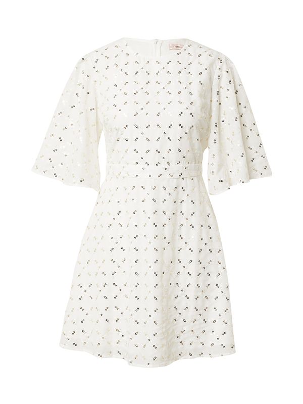 Traffic People Traffic People Obleka 'Misty'  zlata / bela