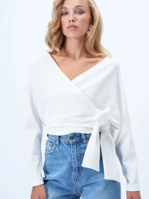 Trend Alaçatı Stili Trend Alaçatı Stili Bluza  bela