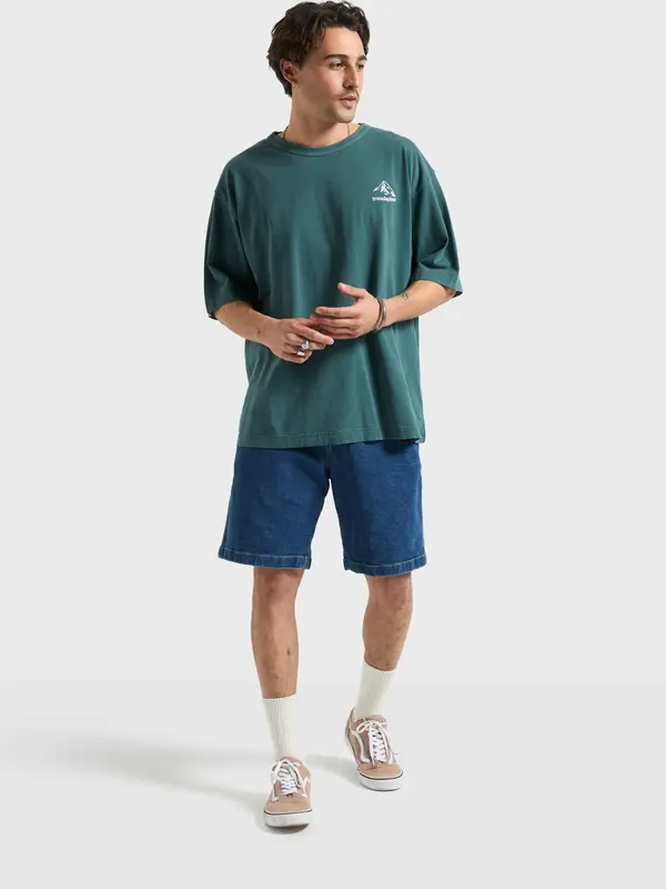 Trendsplant Trendsplant Majica ' HIKERS '  smaragd