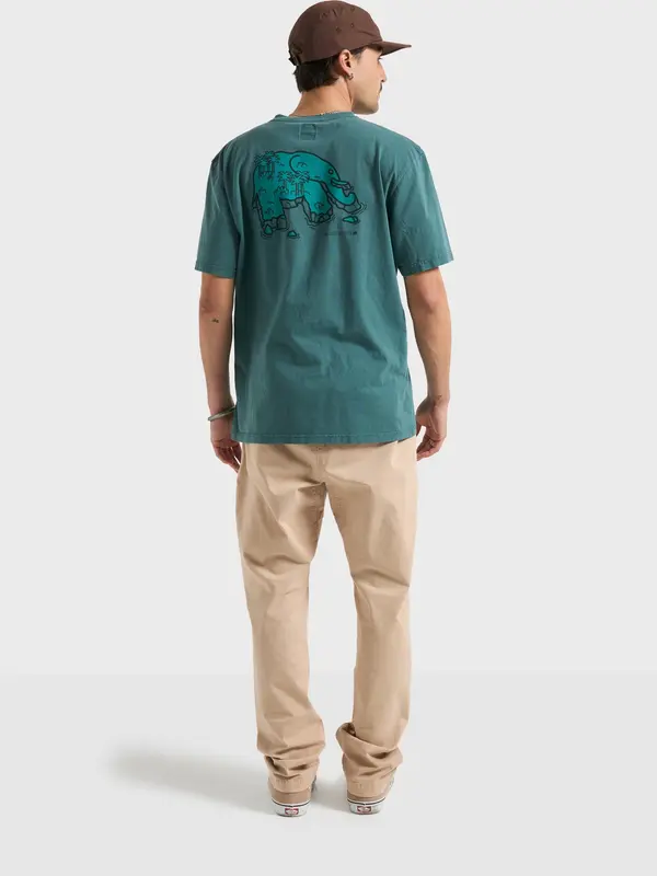 Trendsplant Trendsplant Majica ' ISLAND '  modra