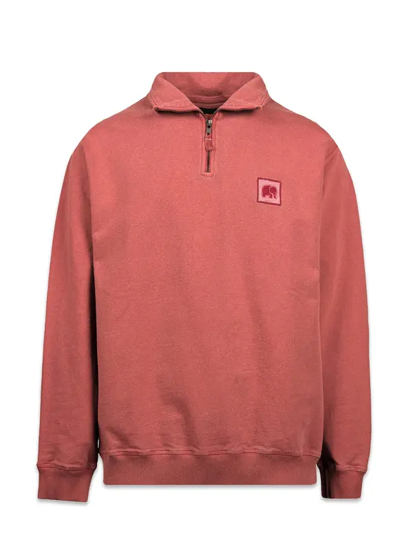 Trendsplant Trendsplant Majica ' SAUCE LOOPBACK '  rdeča