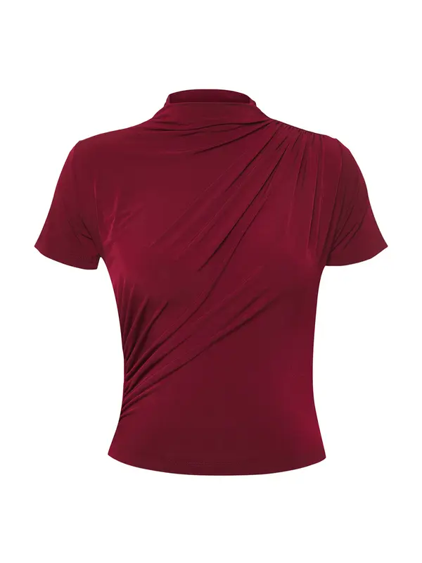 Trendyol Trendyol Majica  burgund