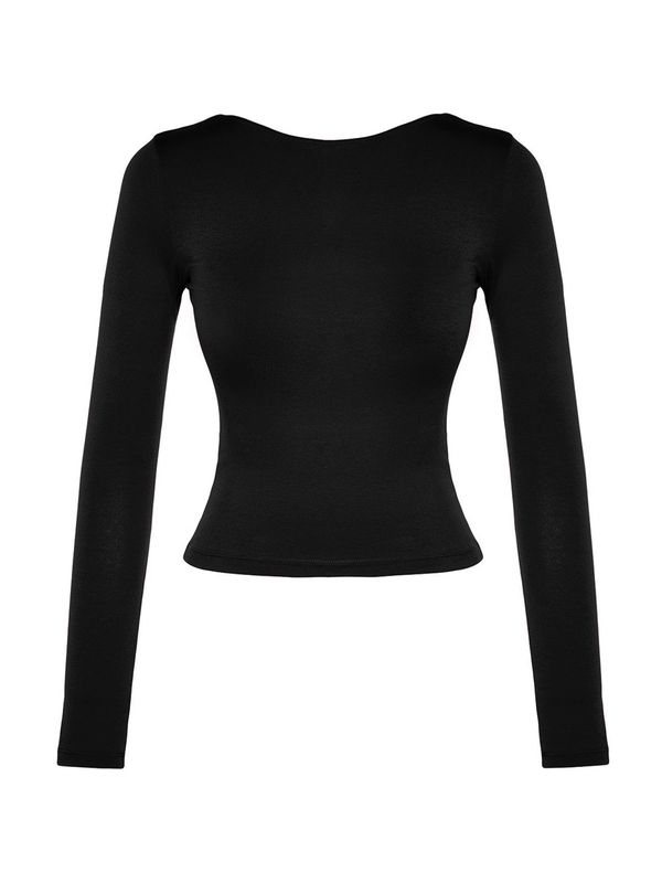 Trendyol Trendyol Majica  črna