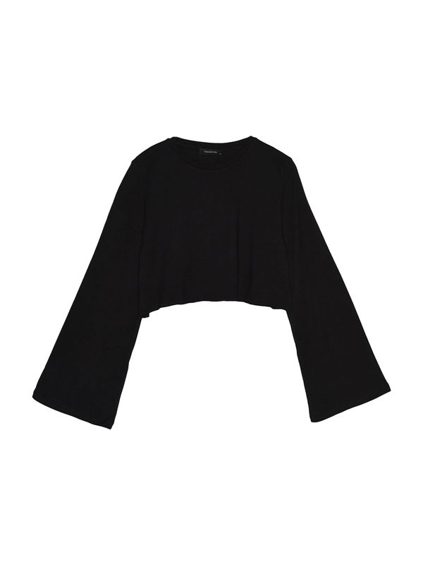 Trendyol Trendyol Majica  črna