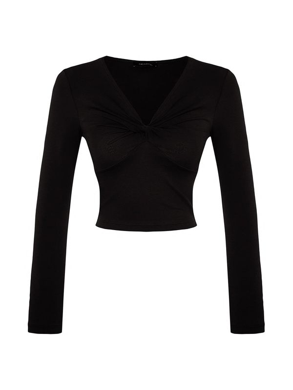 Trendyol Trendyol Majica  črna