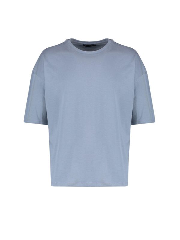 Trendyol Trendyol Majica  dimno modra