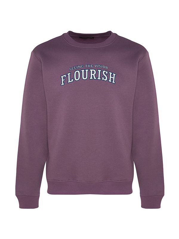 Trendyol Trendyol Majica  temno modra / lila / bela