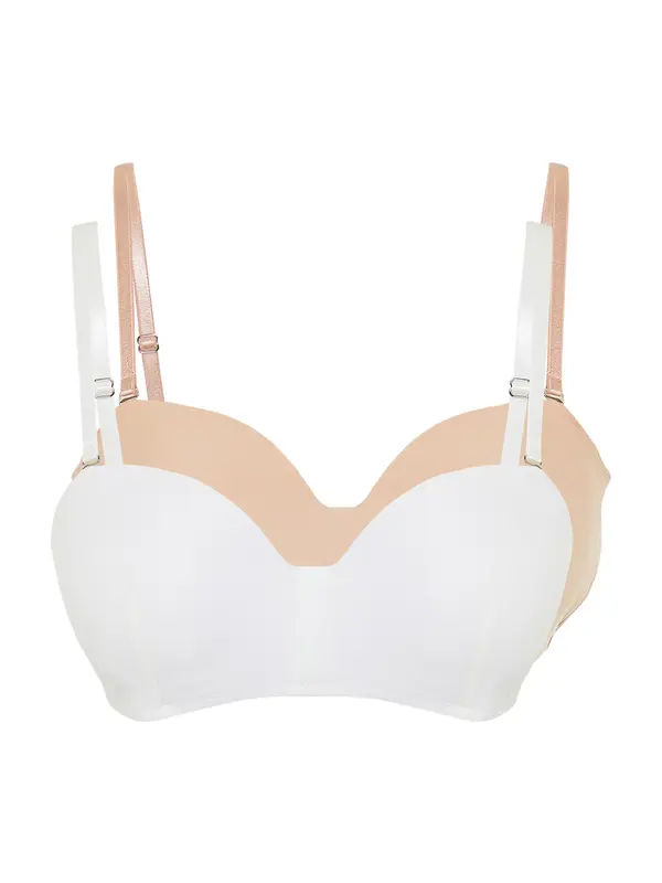 Trendyol Trendyol Nedrček  nude / bela