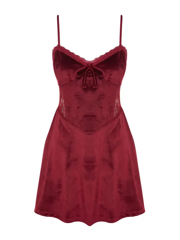 Trendyol Trendyol Perilo 'Nighty'  burgund