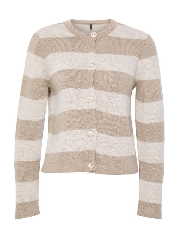 Trendyol Trendyol Pletena jopa  kit / temno bež