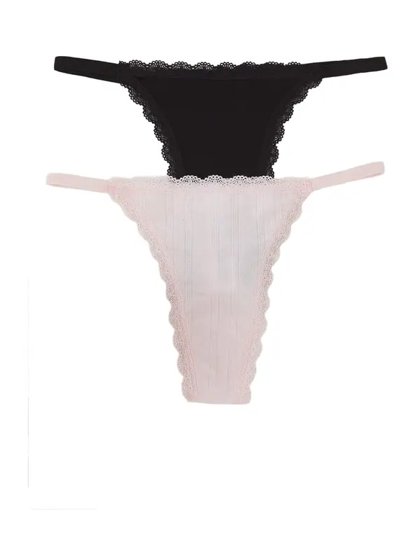 Trendyol Trendyol Tangice  rosé / črna