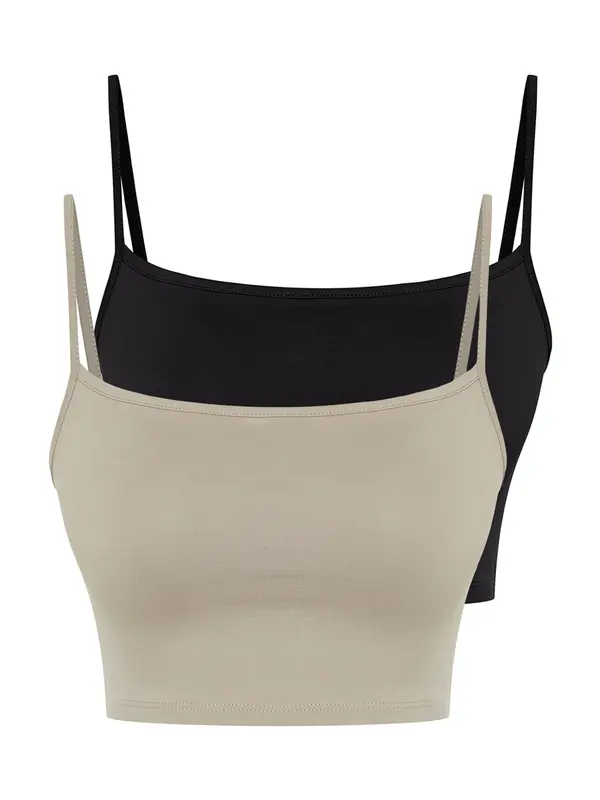 Trendyol Trendyol Top  kit / črna