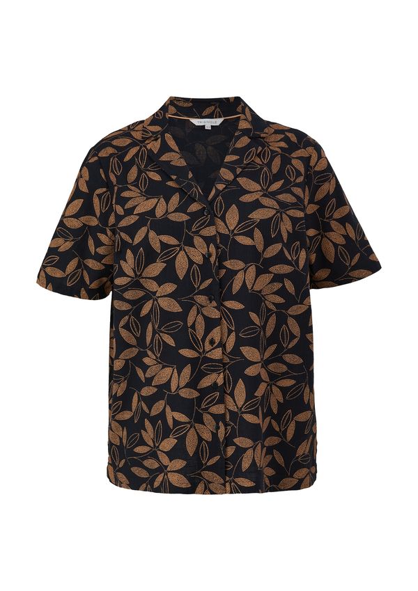 TRIANGLE TRIANGLE Bluza  rjava / črna