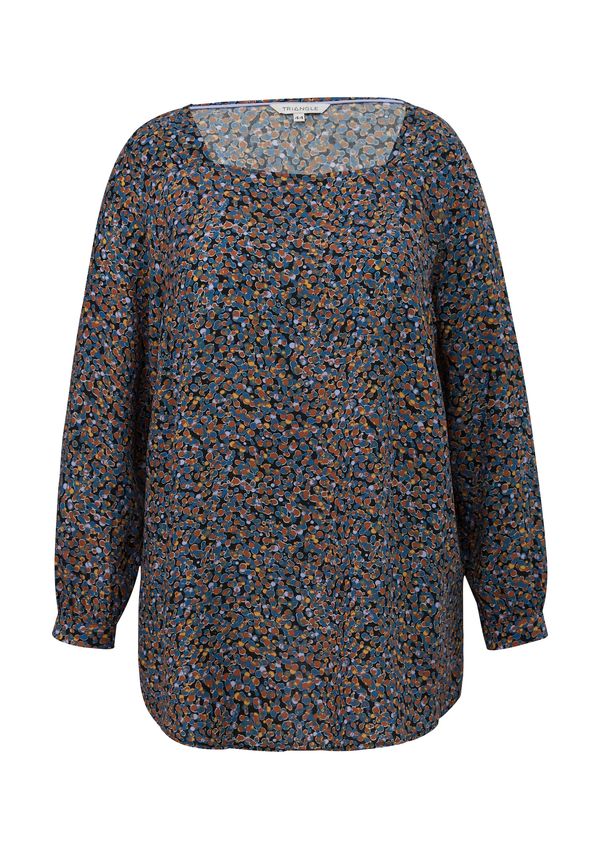 TRIANGLE TRIANGLE Bluza  rumena / petrol / črna
