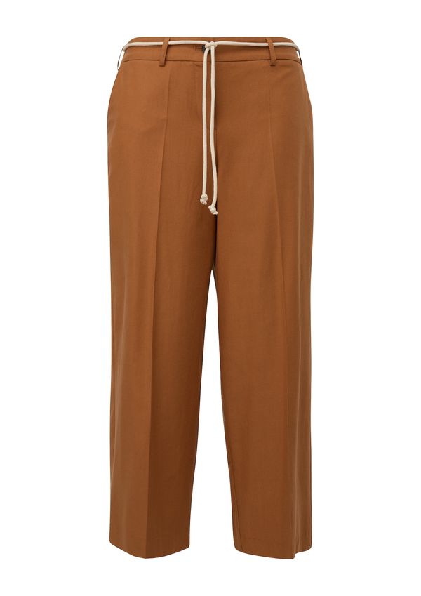 TRIANGLE TRIANGLE Hlače  rjasto rjava