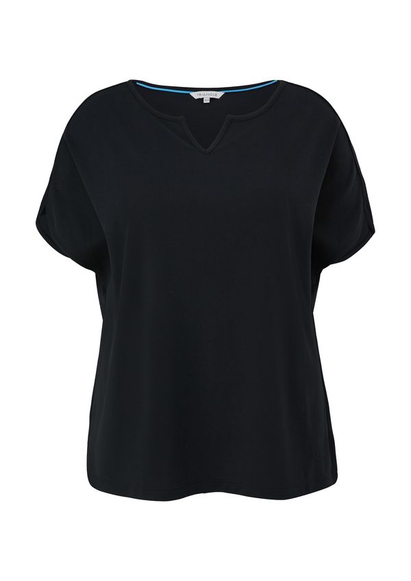 TRIANGLE TRIANGLE Majica  črna