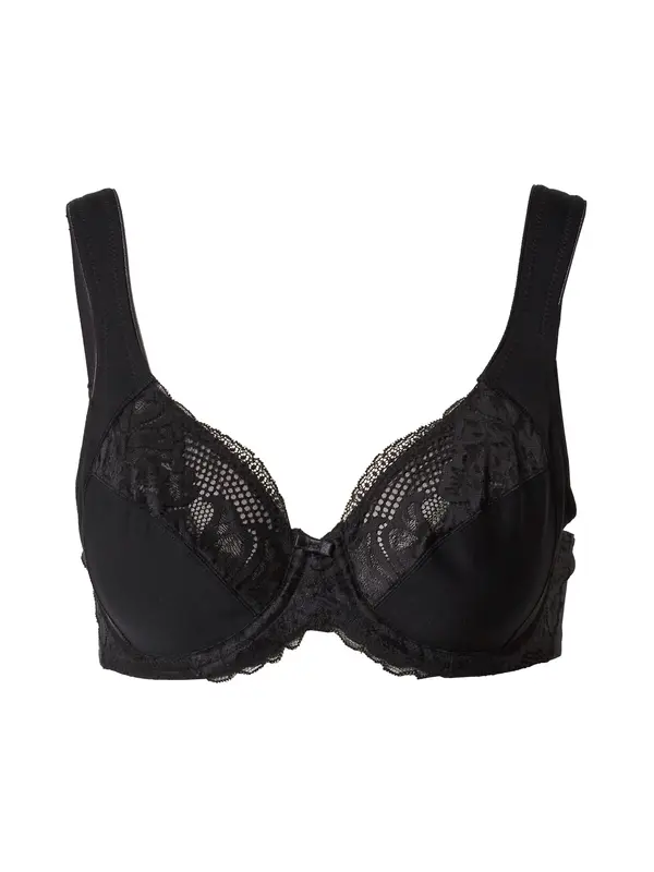 TRIUMPH TRIUMPH Nedrček 'Modern Lace+Cotton'  črna