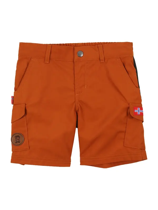 TROLLKIDS TROLLKIDS Outdoor hlače 'Hammerfest'  konjak / črna