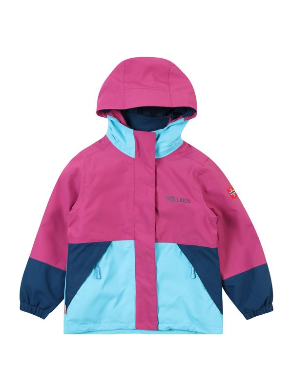 TROLLKIDS TROLLKIDS Zunanja jakna 'Kjerag'  mornarska / svetlo modra / ciklama