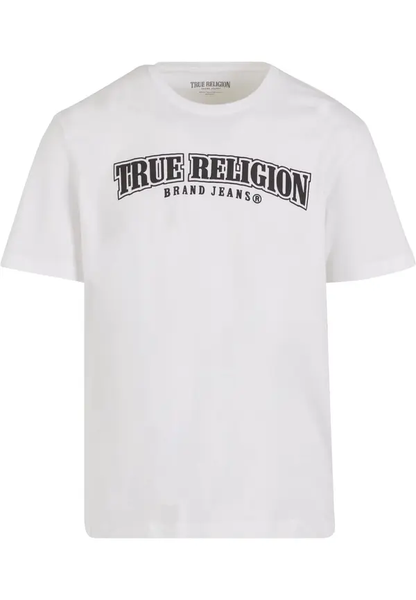 True Religion True Religion Majica 'Nu Brush'  črna / bela