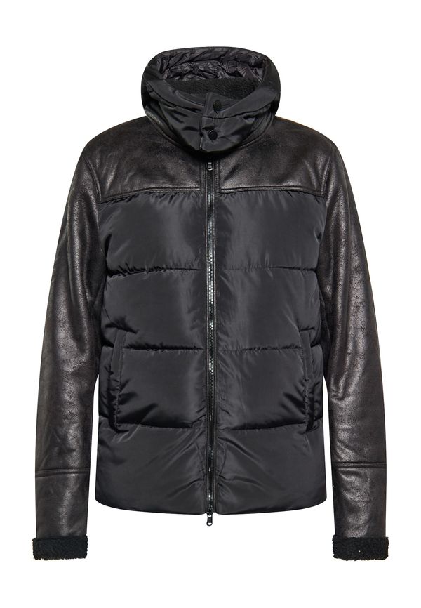 TUFFSKULL TUFFSKULL Zimska jakna 'Leat'  antracit / črna