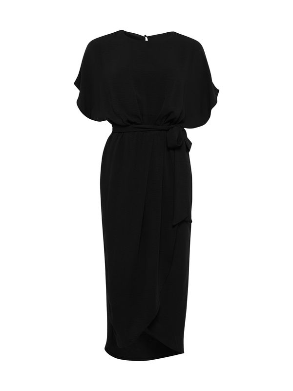 Tussah Tussah Koktejl obleka  črna