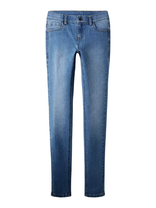 TWO SOON TWO SOON Kavbojke  moder denim