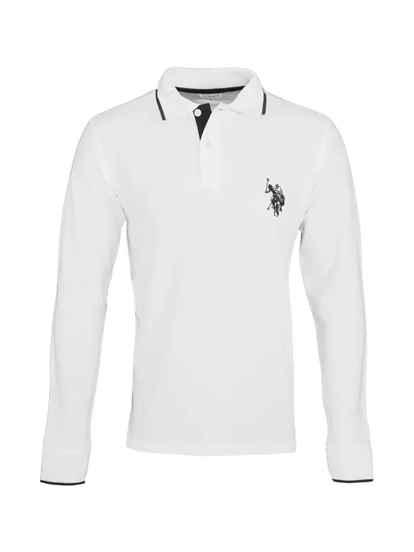 U.S. POLO ASSN. U.S. POLO ASSN. Majica  črna / bela