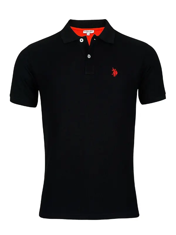 U.S. POLO ASSN. U.S. POLO ASSN. Majica  krvavo rdeča / črna