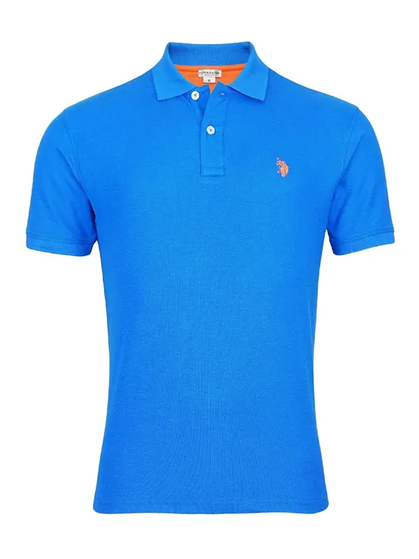 U.S. POLO ASSN. U.S. POLO ASSN. Majica  modra / oranžna