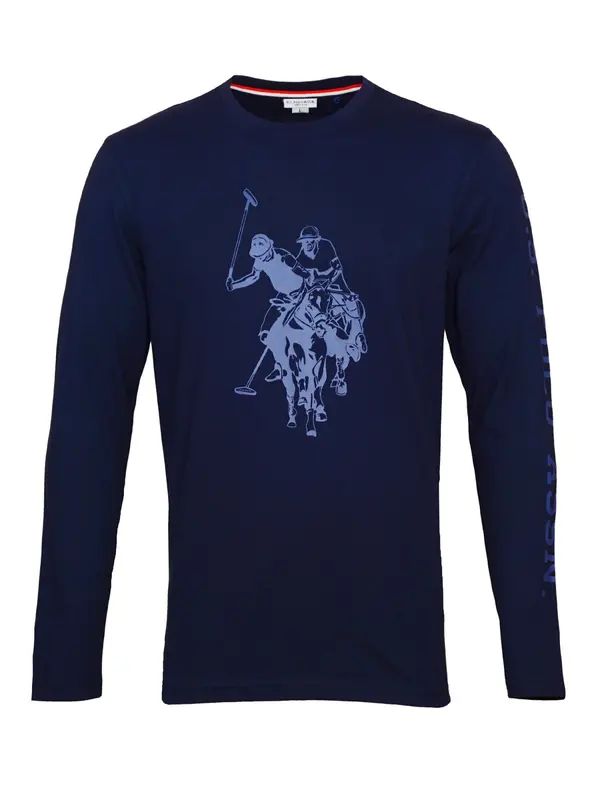 U.S. POLO ASSN. U.S. POLO ASSN. Majica  mornarska / svetlo modra