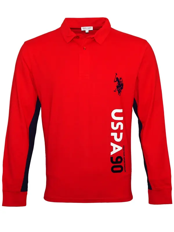 U.S. POLO ASSN. U.S. POLO ASSN. Majica  rdeča / črna / bela