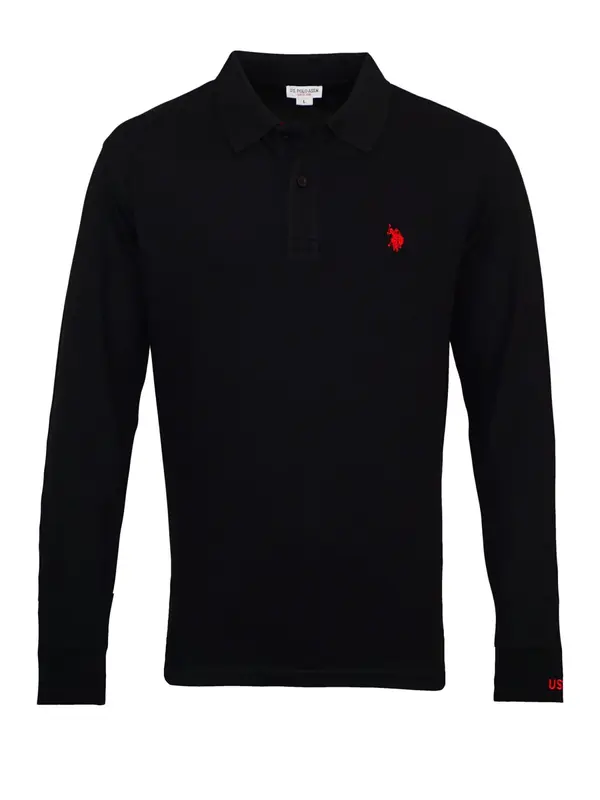 U.S. POLO ASSN. U.S. POLO ASSN. Majica  rdeča / črna
