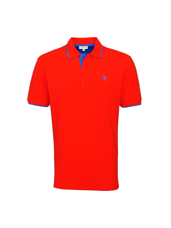 U.S. POLO ASSN. U.S. POLO ASSN. Majica  svetlo modra / rdeča