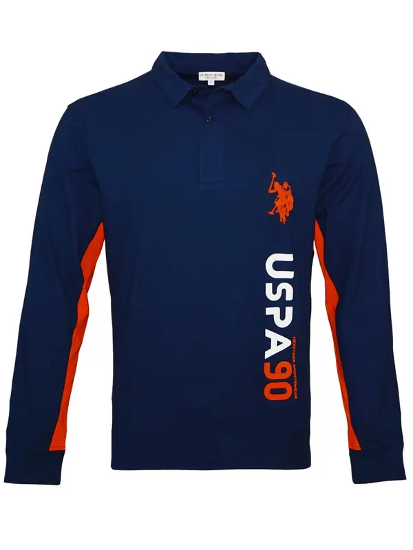 U.S. POLO ASSN. U.S. POLO ASSN. Majica  temno modra / jastog / bela