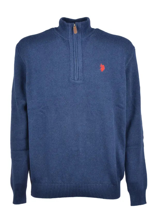 U.S. POLO ASSN. U.S. POLO ASSN. Pulover  marine / rdeča
