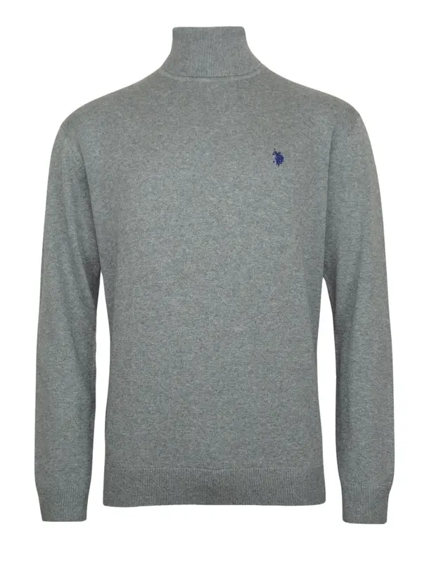 U.S. POLO ASSN. U.S. POLO ASSN. Pulover  mornarska / pegasto siva