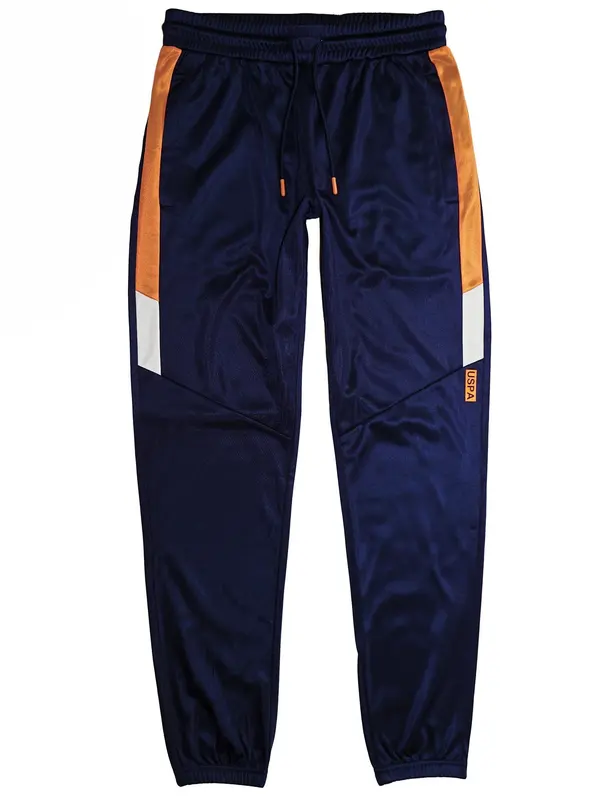 U.S. POLO ASSN. U.S. POLO ASSN. Športne hlače  mornarska / oranžna / bela