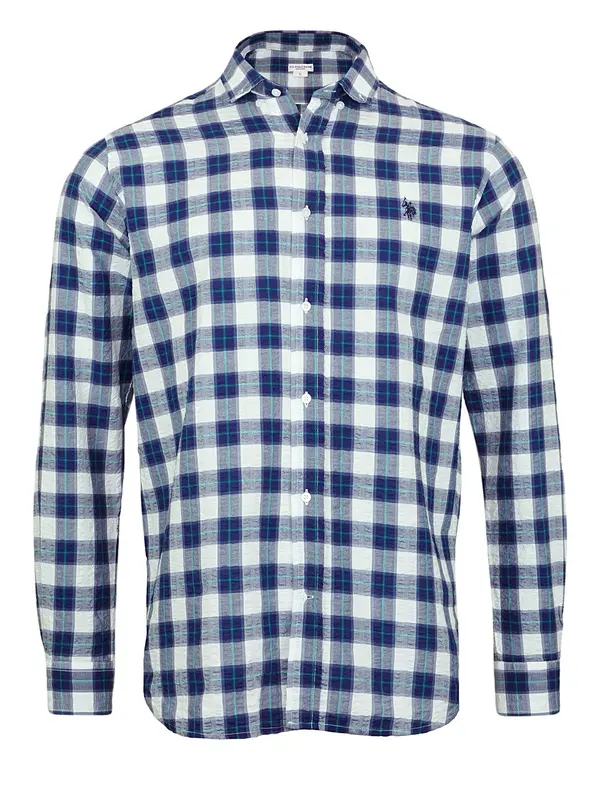 U.S. POLO ASSN. U.S. POLO ASSN. Srajca  svetlo modra / temno modra / bela