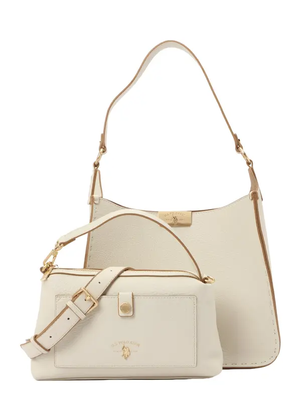 U.S. POLO ASSN. U.S. POLO ASSN. Torba za čez ramo  bela