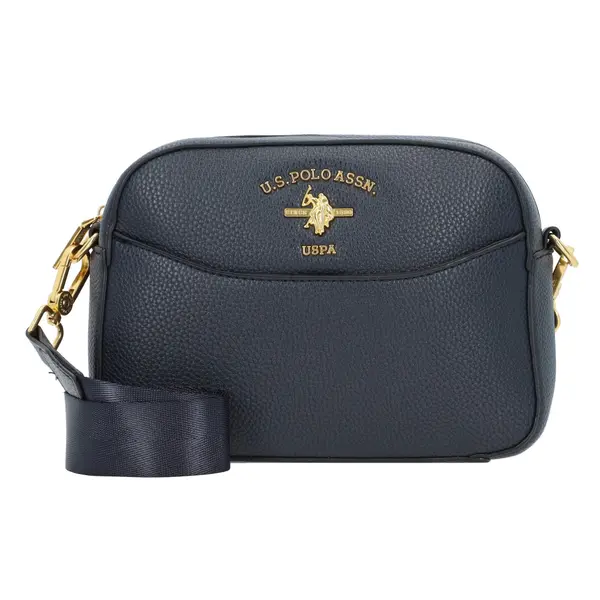 U.S. POLO ASSN. U.S. POLO ASSN. Torba za čez ramo 'Stanford'  temno modra / zlata
