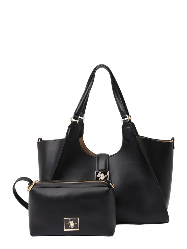 U.S. POLO ASSN. U.S. POLO ASSN. Torba za čez ramo  zlata / črna