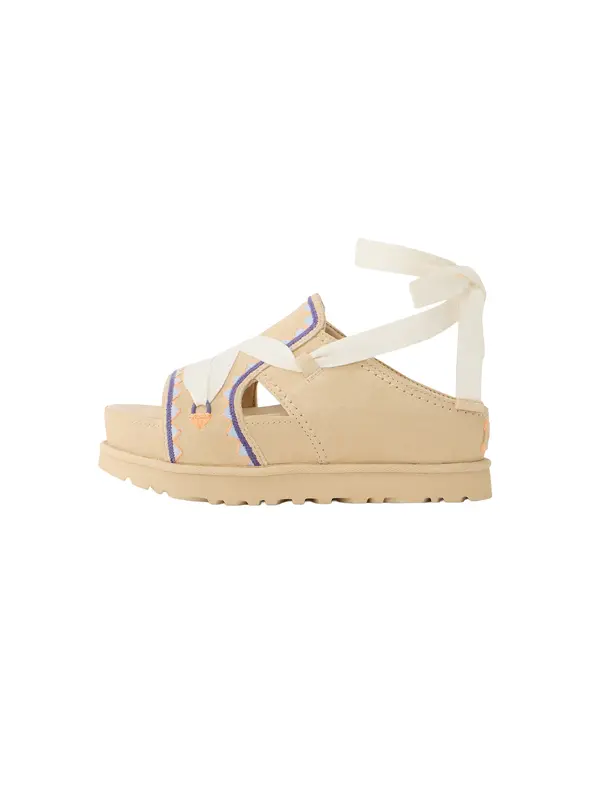 UGG UGG Sandali 'Goldenstar Artistitch'  pesek / mornarska